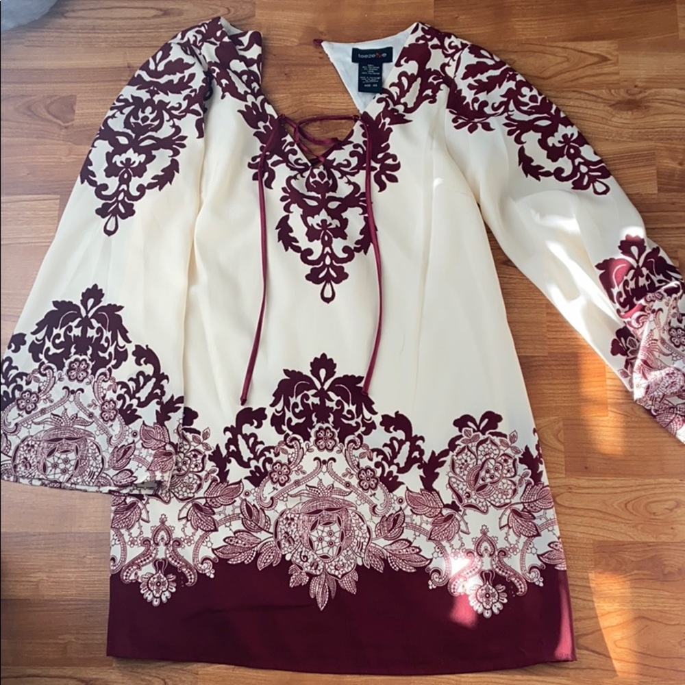 shift long sleeve dress